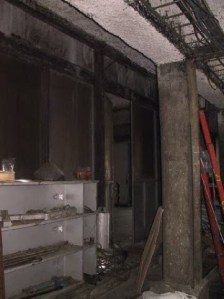 Trattandosi di una vetraria, l'uso di amianto è stato considerevole